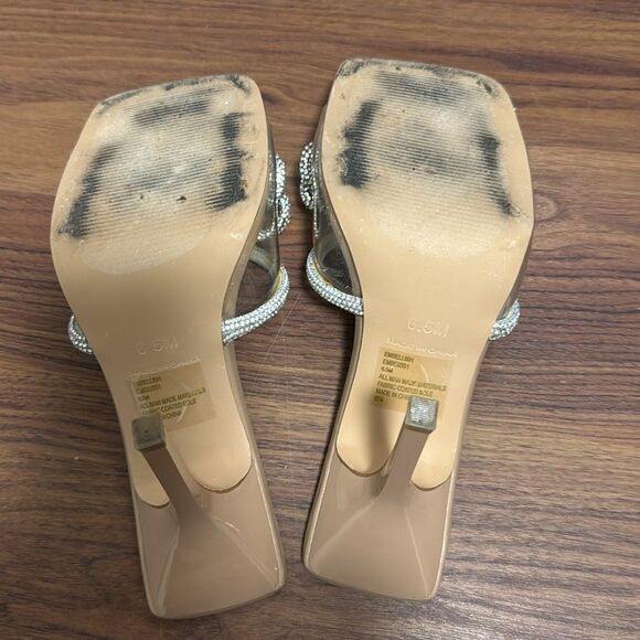 Steve Madden Rhinestone Embellished Elias Sandal Slide. Size 6.5 M. - Picture 5 of 5